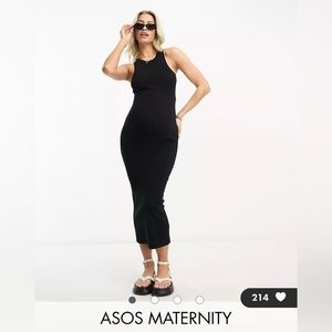ASOS maternity knit dress